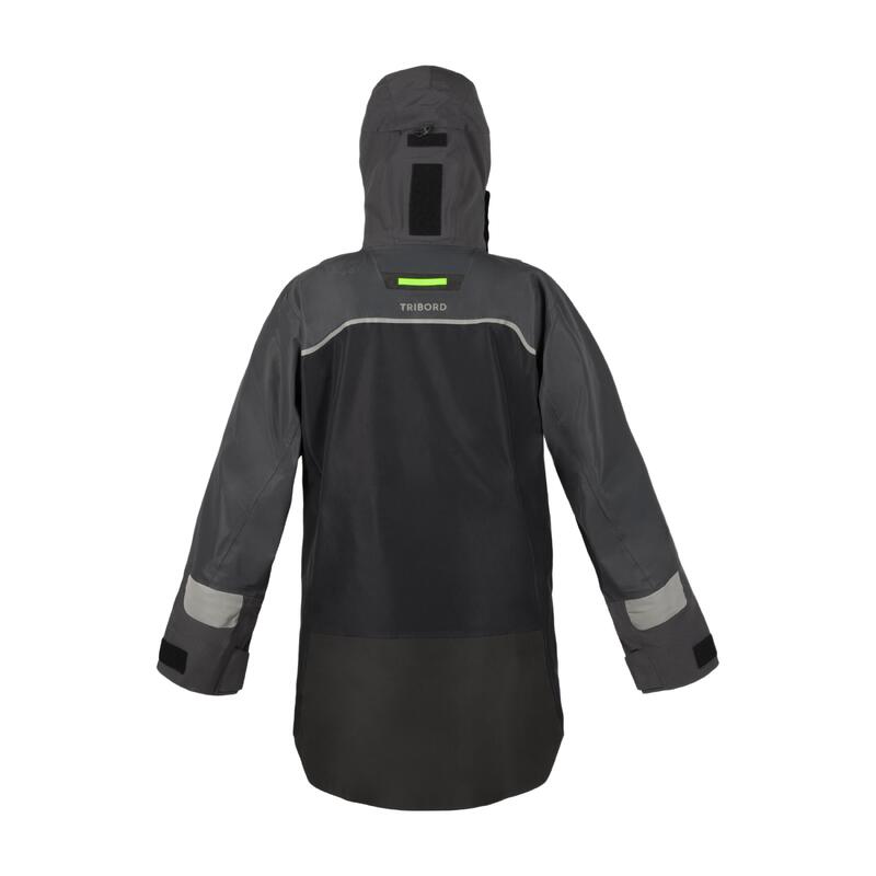 Lange smock voor zeilen heren Offshore Pro Series carbongrijs