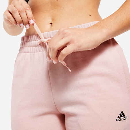 Moteriškos mažo intensyvumo treniruočių kelnės, rožinės