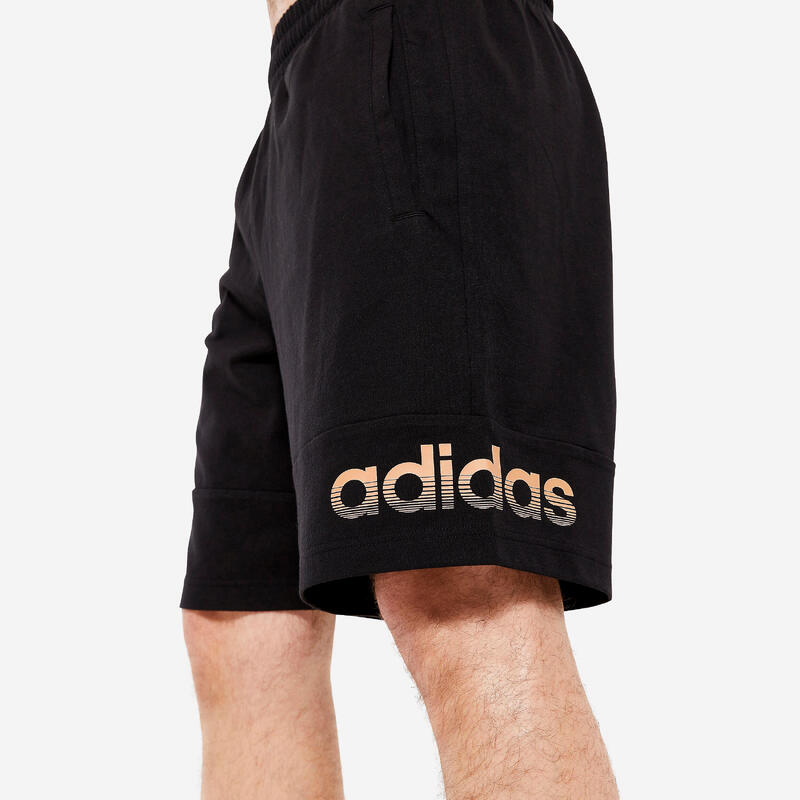 CALÇÕES DE FITNESS SOFT TRAINING ADIDAS HOMEM PRETO