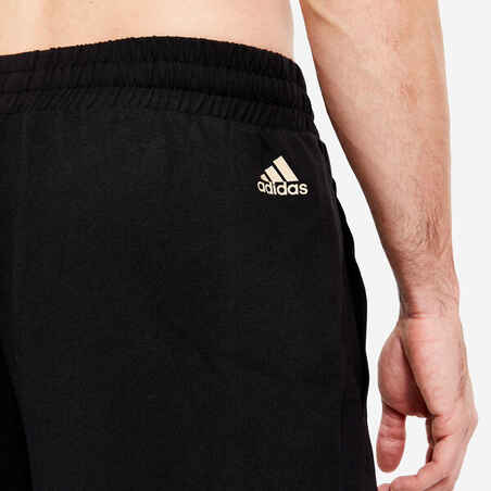 Men's Soft Training Fitness Shorts - Black