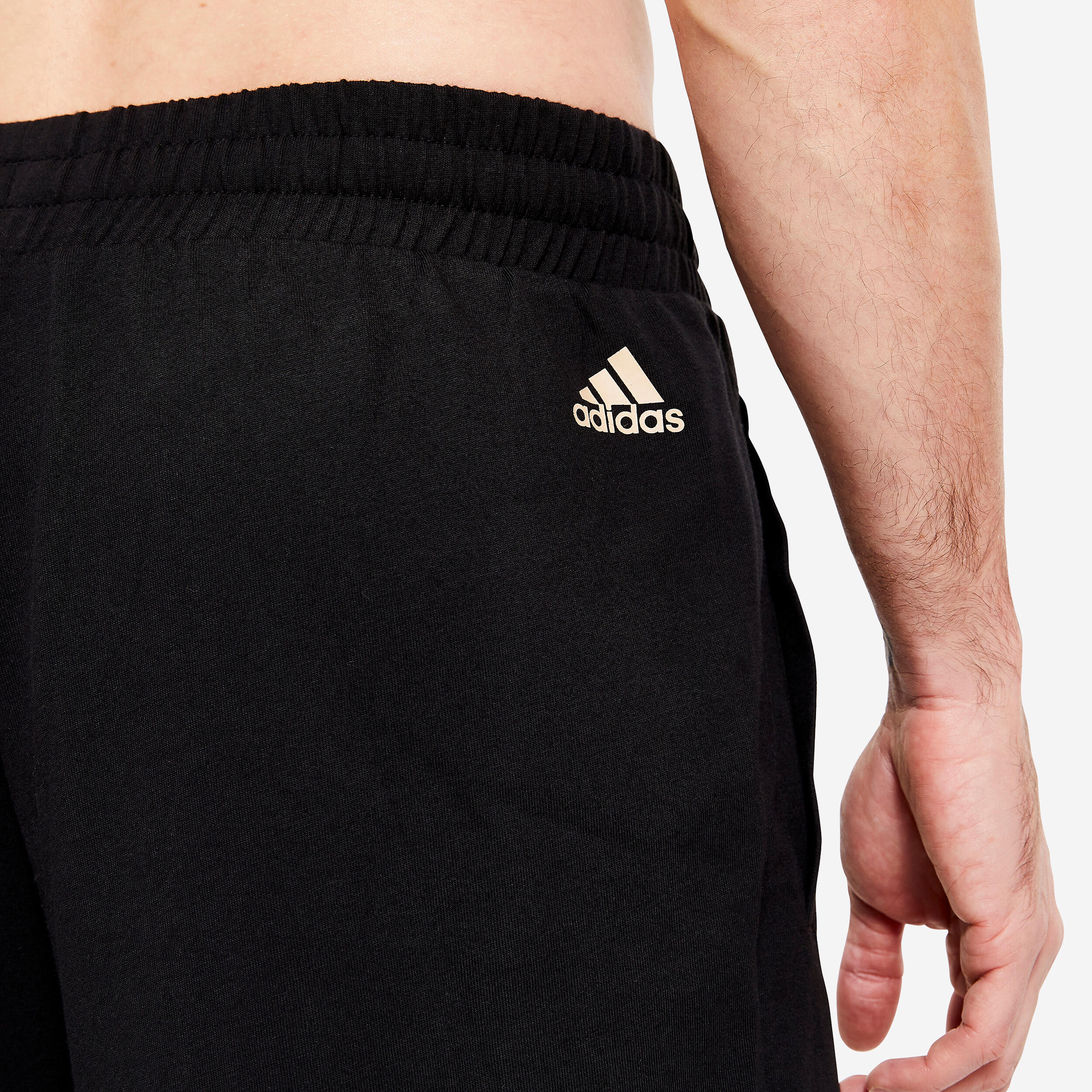 Men's Soft Training Fitness Shorts - Black 7/7