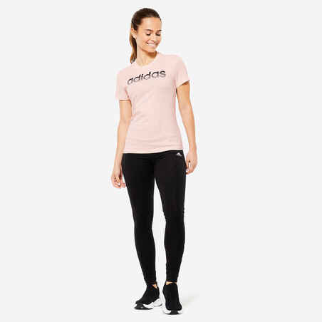 Women's Low-Impact Fitness T-Shirt - Pink