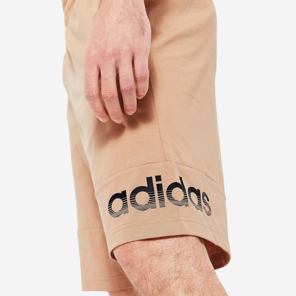 ADIDAS Shorts Herren weich - beige 