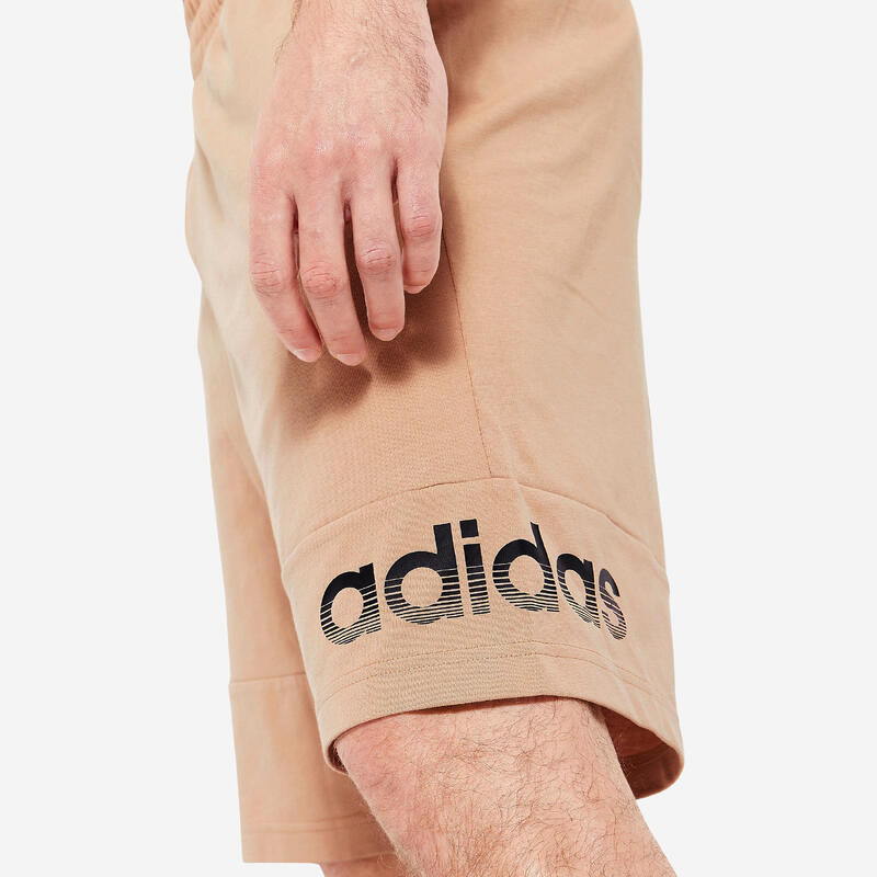 ADIDAS Shorts Herren weich - beige 