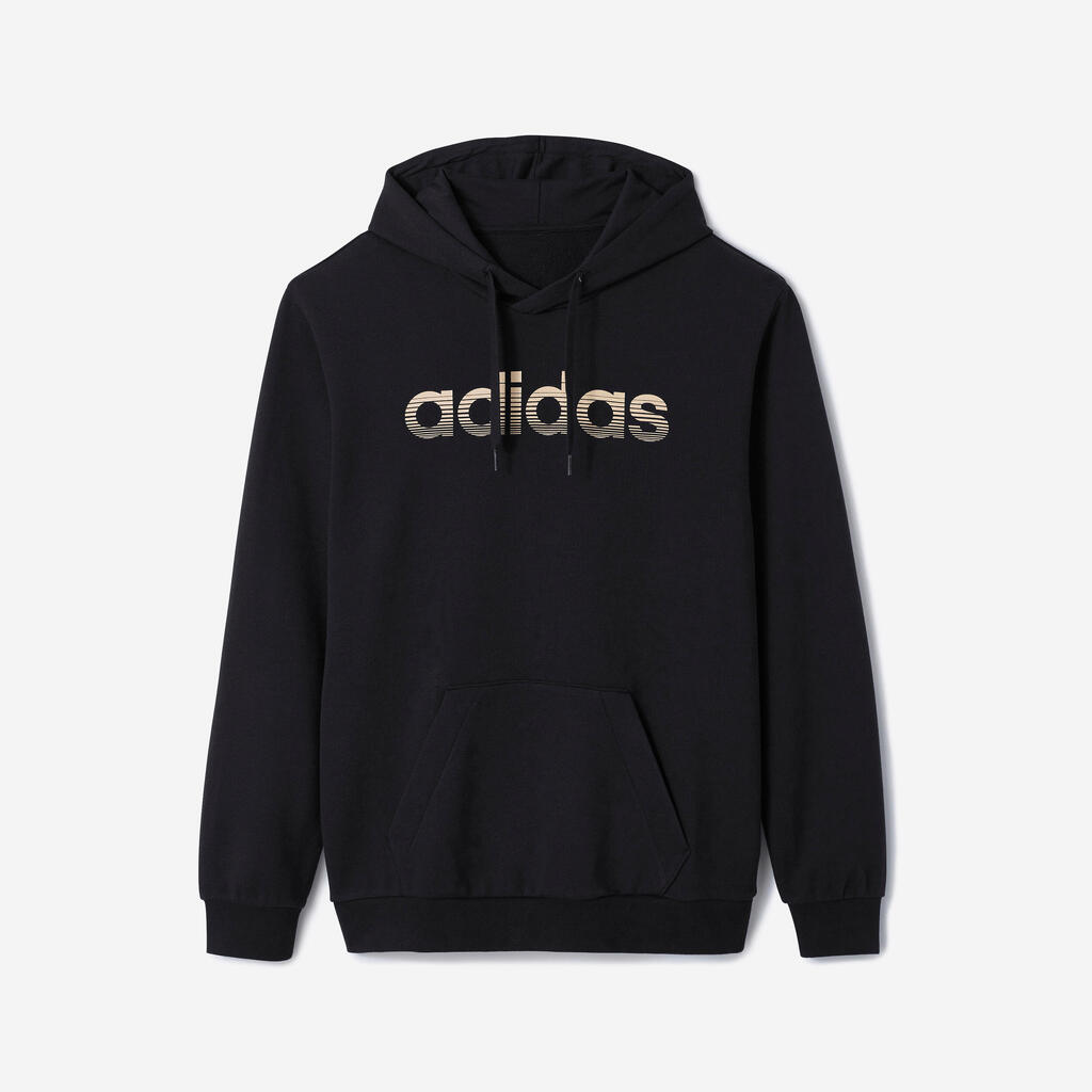 Men's Soft Fitness Hoodie - Black
