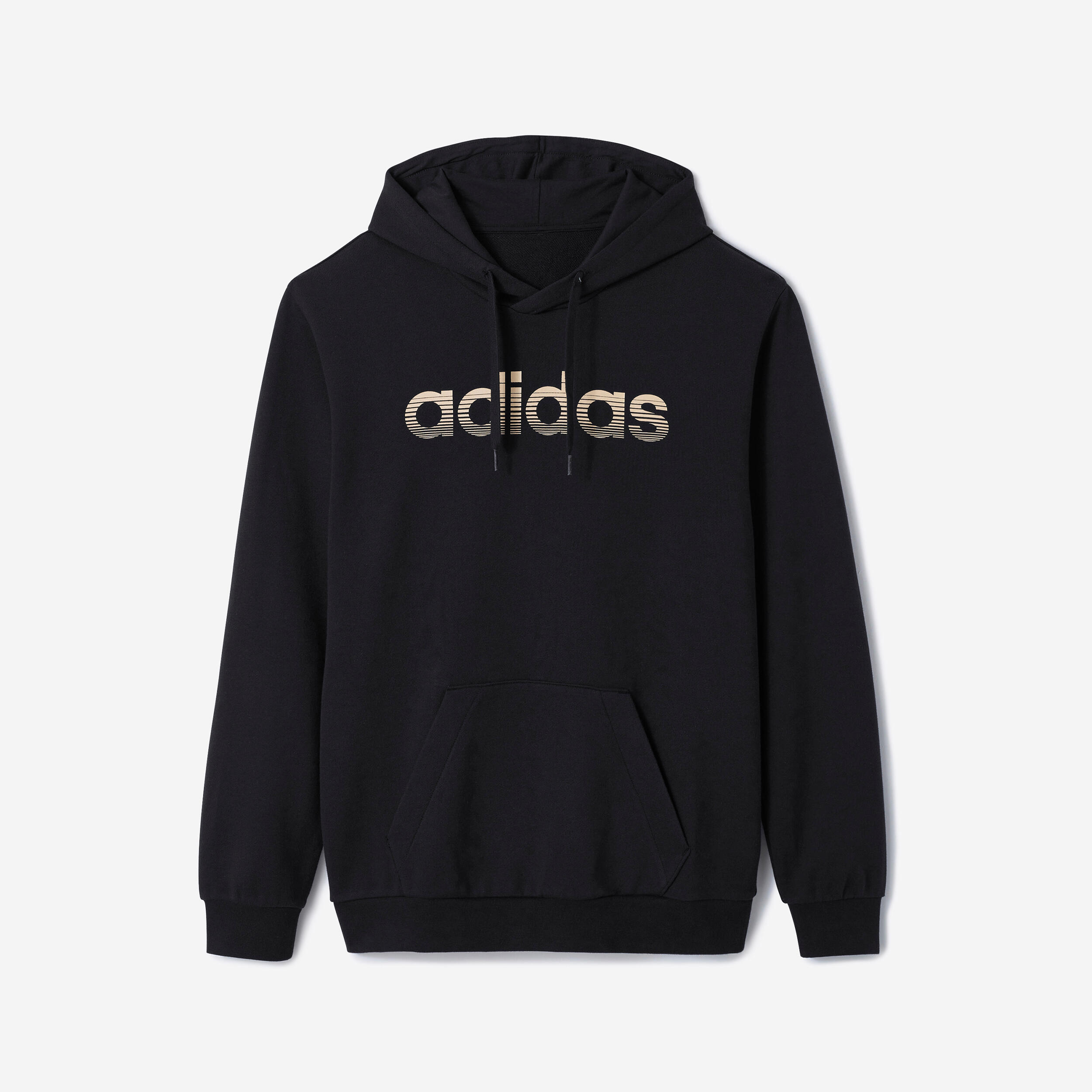 Sudadera Fitness Soft Training Adidas Hombre Negro Capucha 6/6
