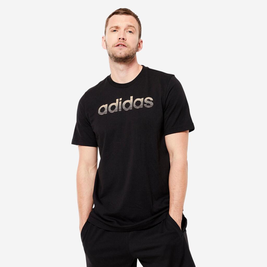 ADIDAS T-Shirt Herren weich - schwarz 