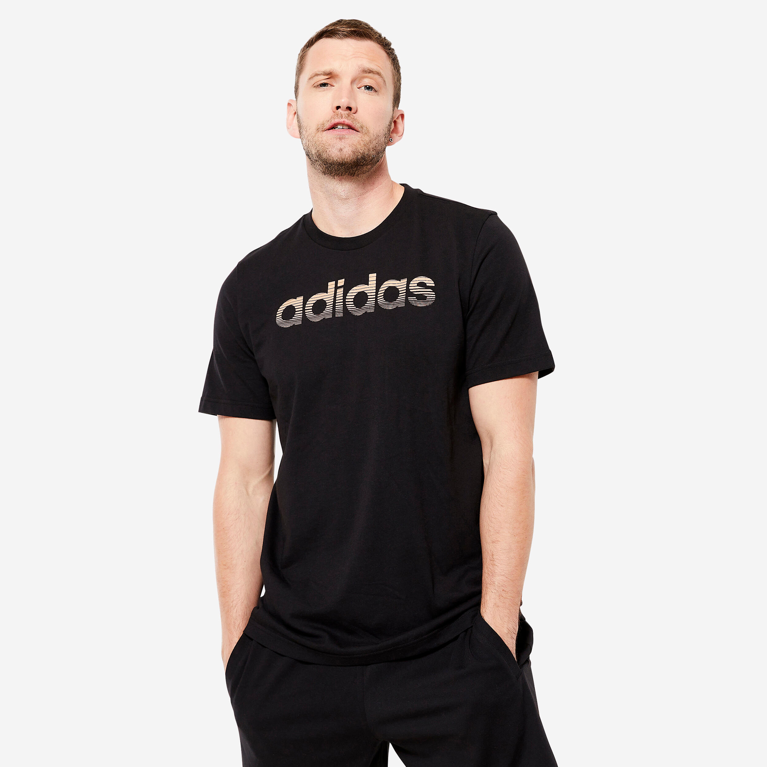 Tricou Fitness Adidas Negru Barbati