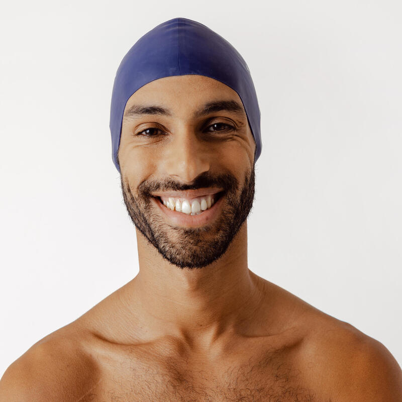 Bonnet de Bain Silicone bleu PARIS 2024