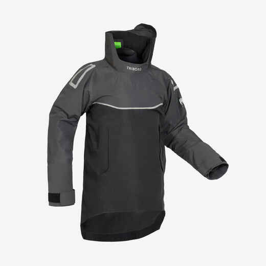 
      Men's sailing long shell jacket - Offshore Pro SERIES carbon grey
  