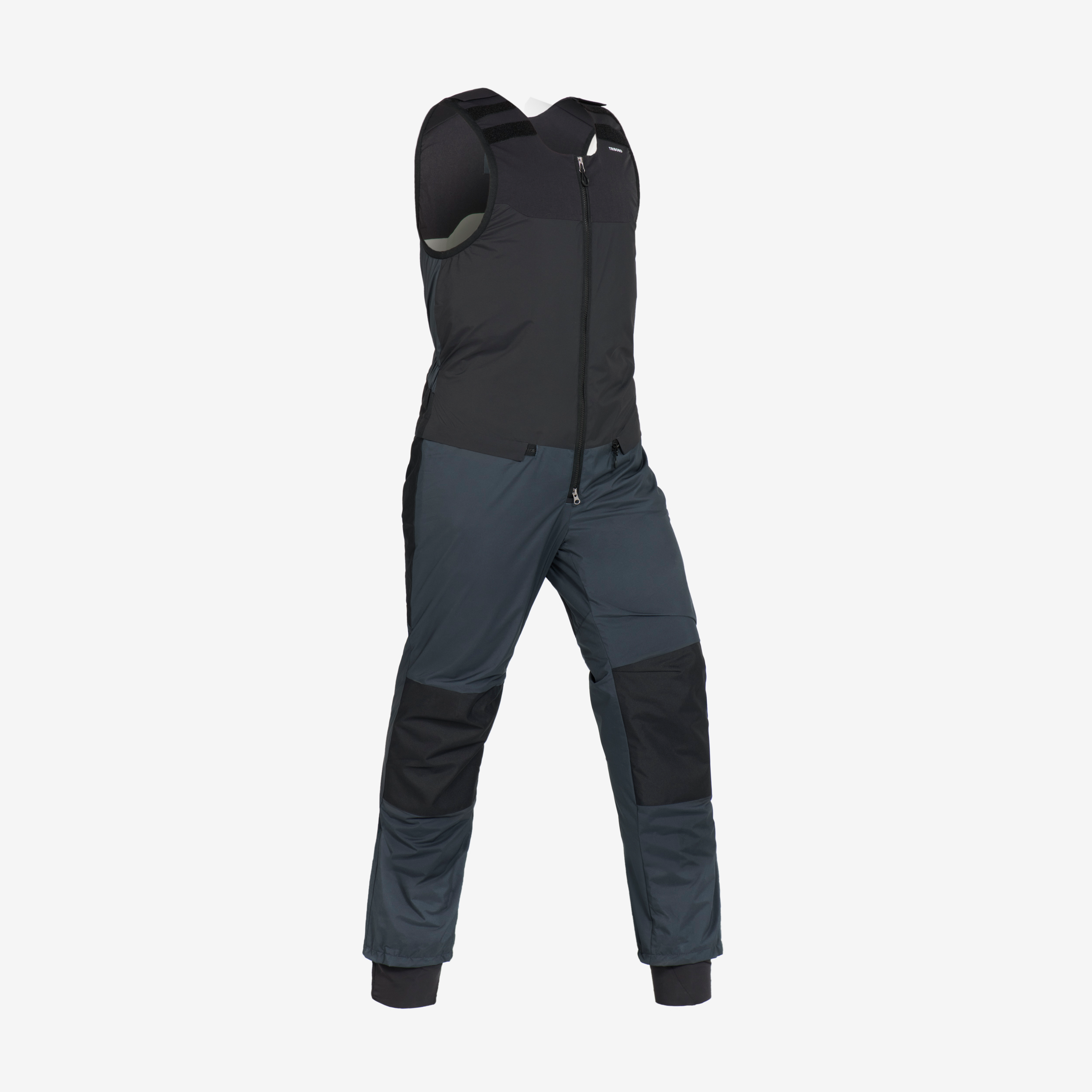 Salopette de voile doublée mérinos homme - offshore pro series gris carbone - Voile, Bateau - Tribord- Clubs - Entreprises - Collectivités - Associations