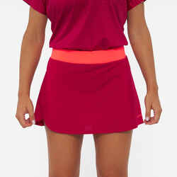 Women's Breathable Padel Skirt Fly - Coral