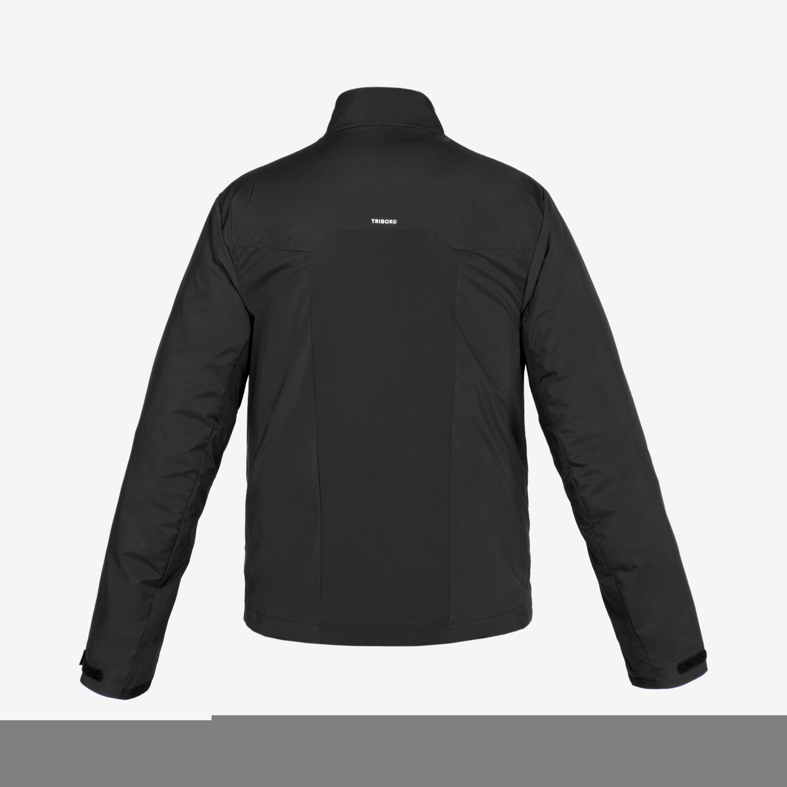 Men's sailing midlayer jacket - Offshore Pro Series carbon grey 2/3