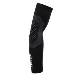 Manchettes couvre-bras running homme femme - KIPRUN noir