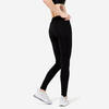 Leggings de Fitness Mulher Fit+ 500 Preto