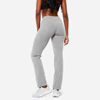 Women's Tightenable Straight Fitness Leggings - Grey