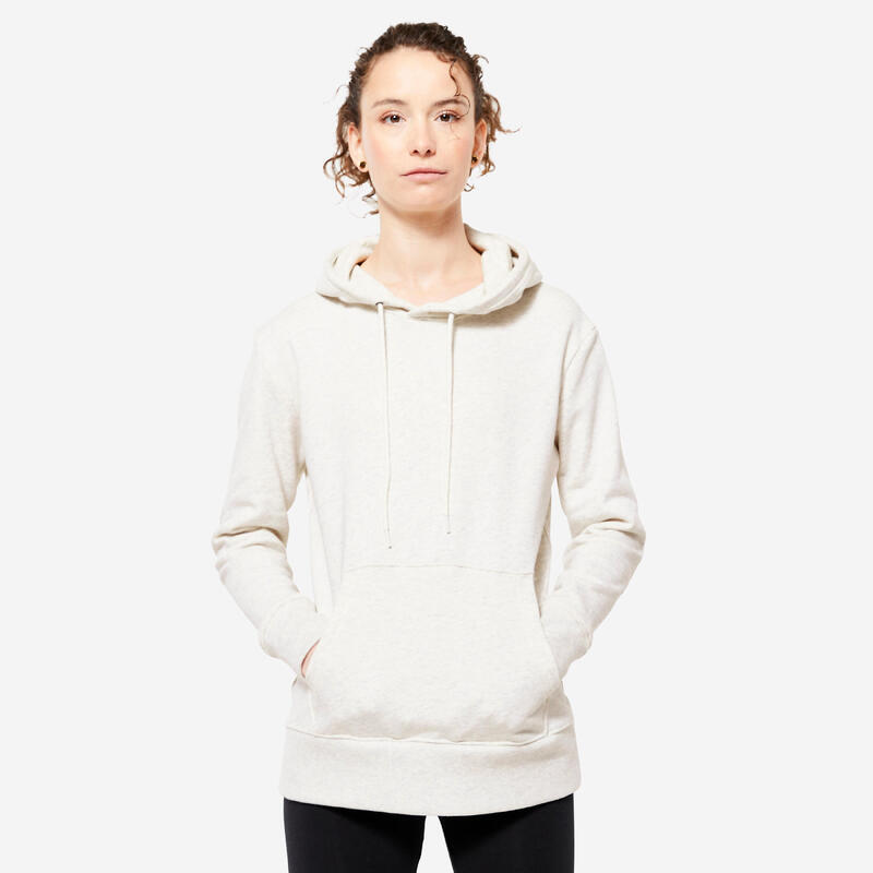 Fitness hoodie voor dames 500 Essentials
