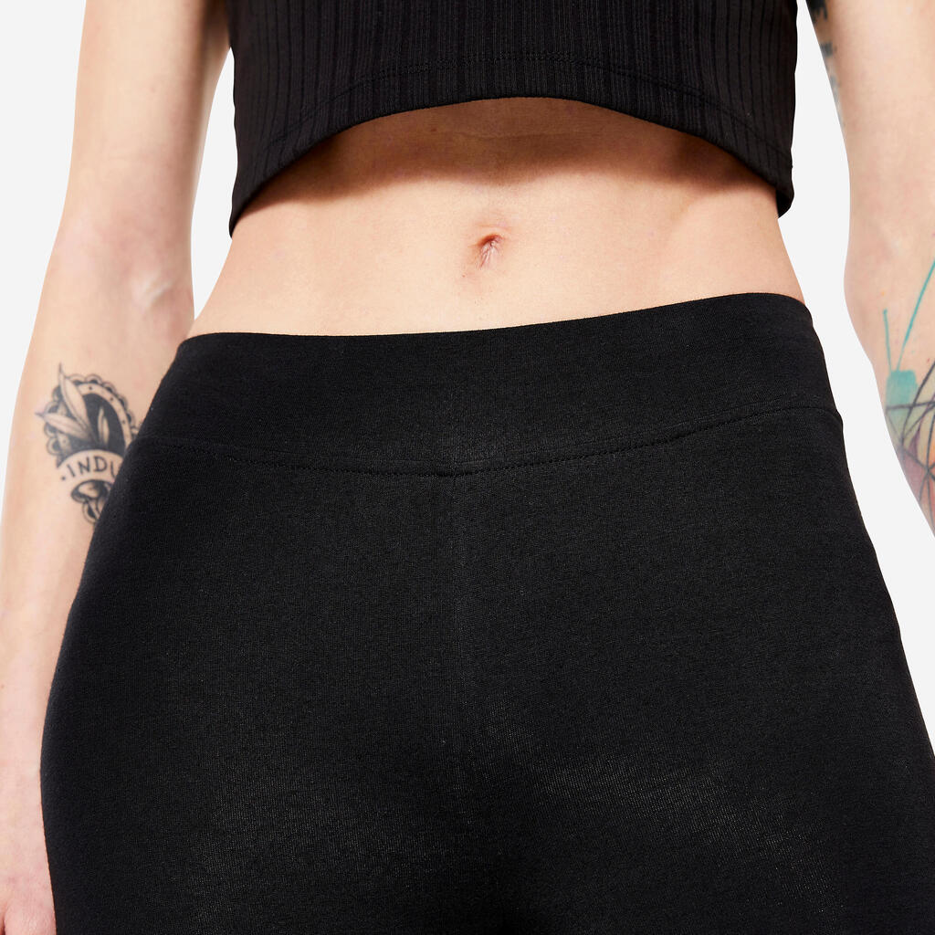 Legging de fitness slim femme, vert cendré