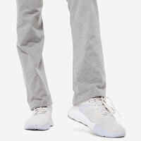 Women's Tightenable Straight Fitness Leggings - Grey