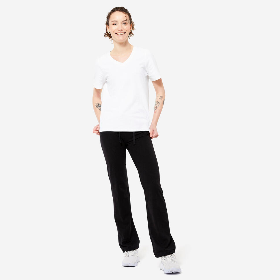 Legginsy fitness damskie Domyos