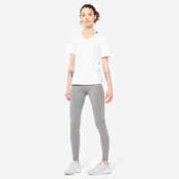 Women's Slim-Fit Fitness Leggings - Grey