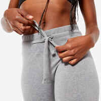 Women's Tightenable Straight Fitness Leggings - Grey