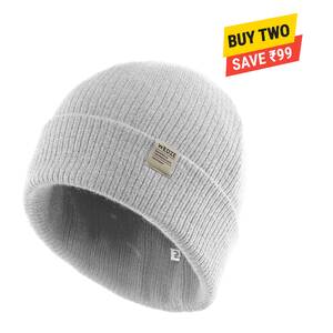 ADULT SKI FISHERMAN HAT - LIGHT GREY