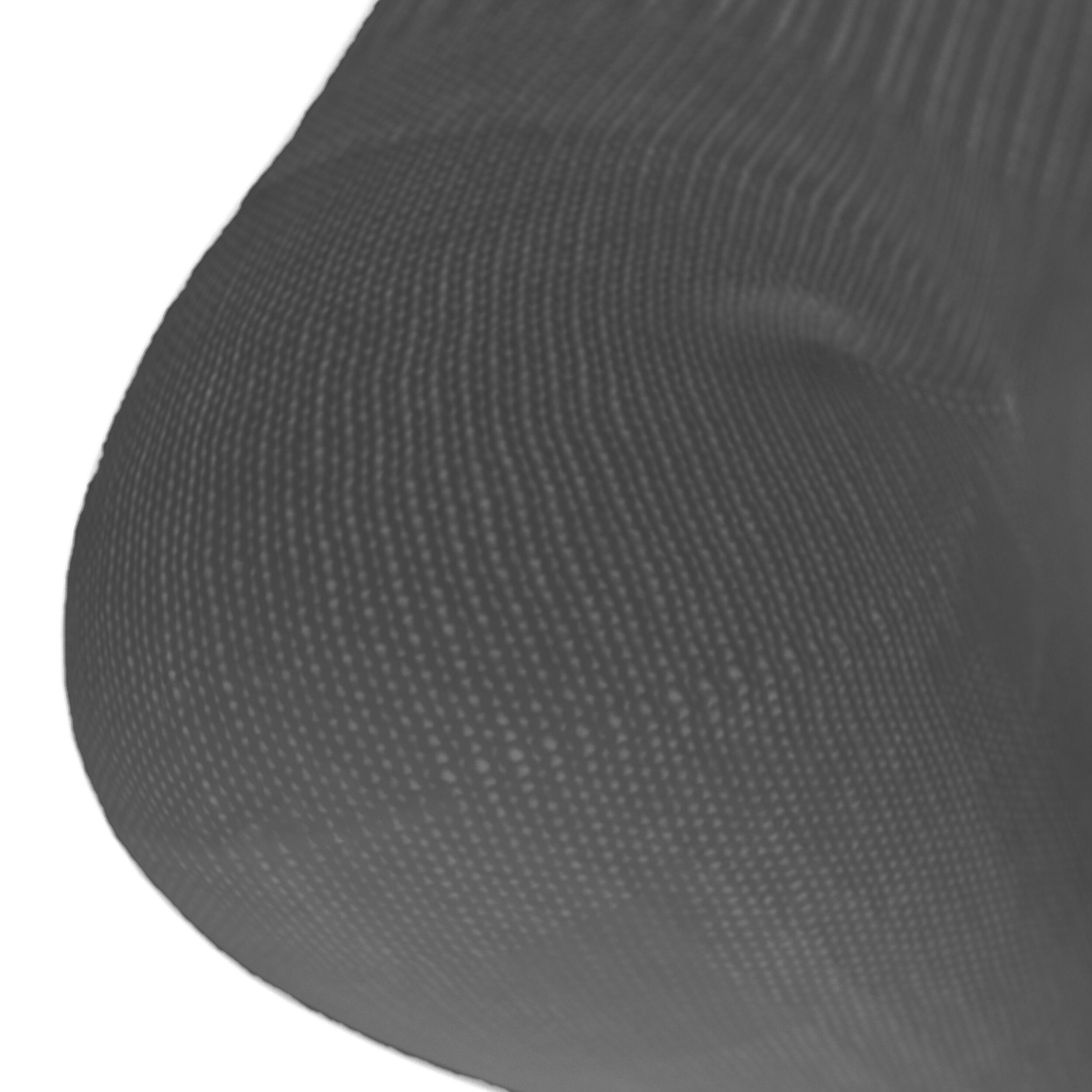 Pack of 3 Running Socks, Quick Dry, Cotton Socks, Run 100 - Grey