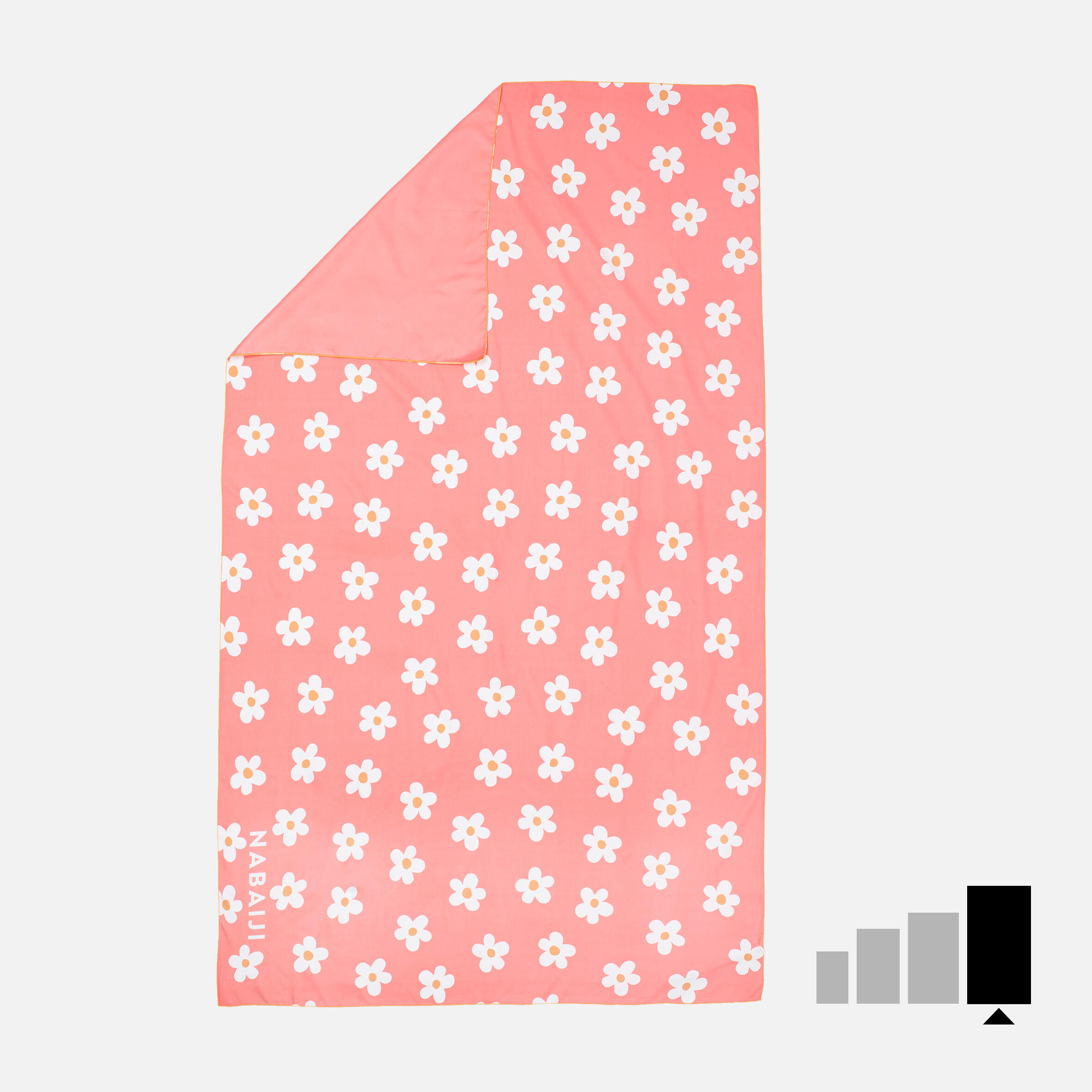 Serviette de bain en microfibre TG avec imprimé – 110 x 175 cm - NABAIJI