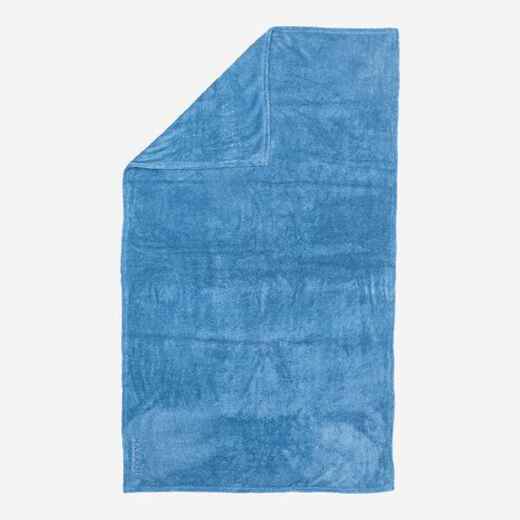 
      Serviette De Bain Microfibre Ultra Douce bleu Taille L 80 x 130 cm
  