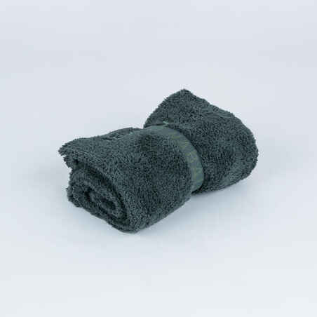Itin švelnus mikropluošto rankšluostis, L dydis (80 x 130 cm), rusvai žalsvas