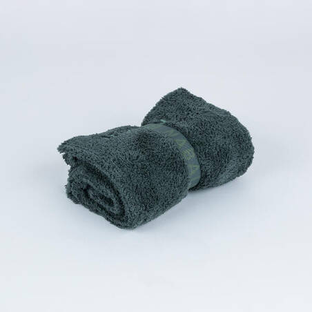 Ultra-Soft Microfibre Towel Size L 80 x 130 cm Khaki Green