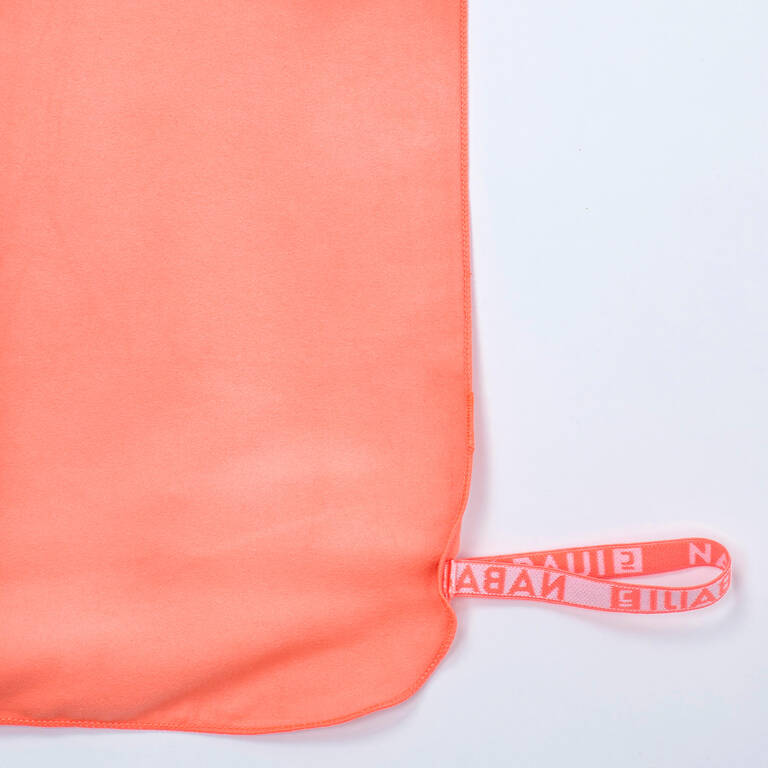 Handuk Renang Mikrofiber Ukuran L 80 x 130 cm - Coral