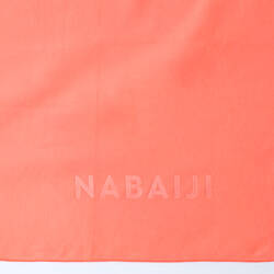 Microfibre Pool Towel Coral Size L 80 x 130 cm