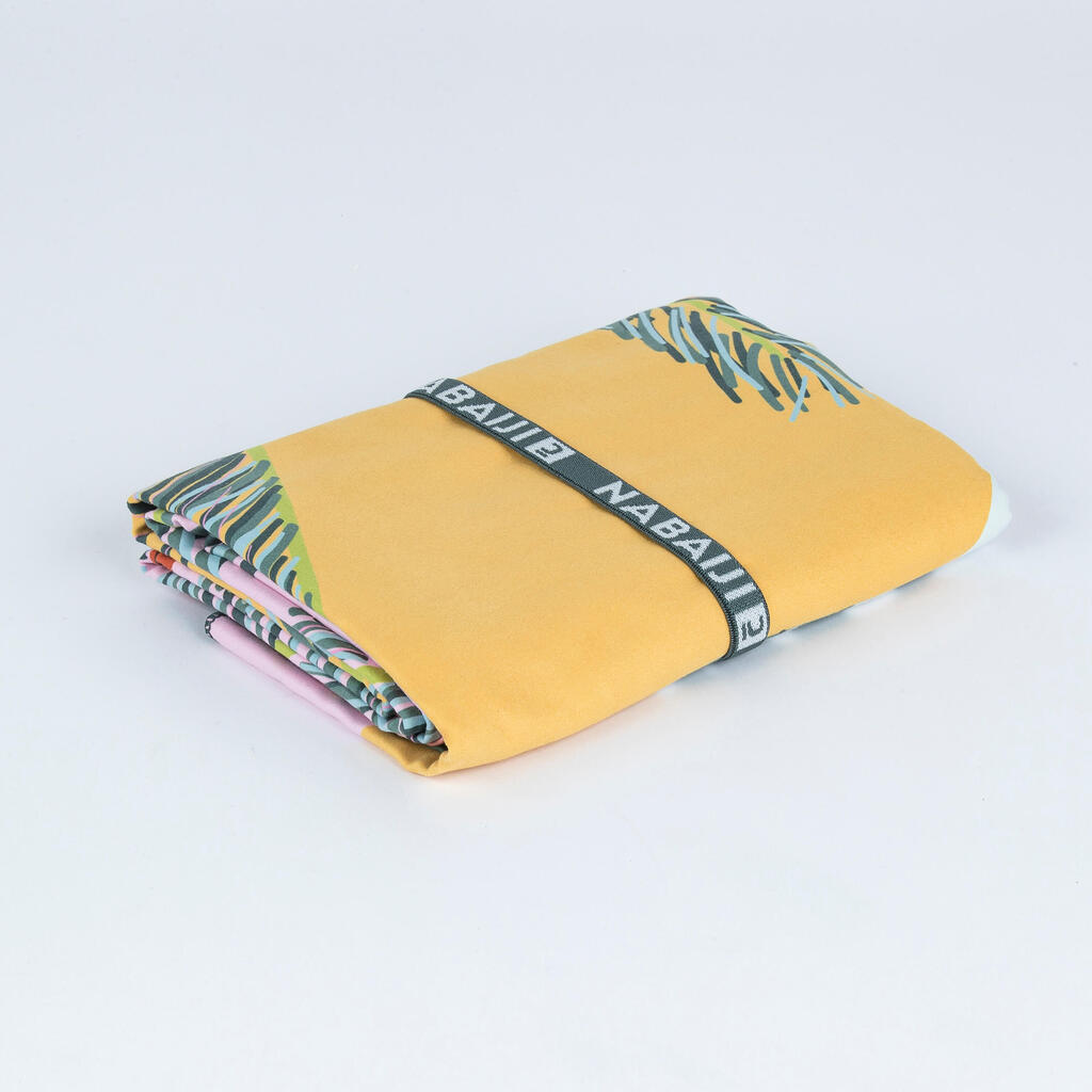 Serviette microfibre taille XL 110 x 175 cm - imprimés polynésiens