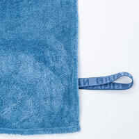Ultra-Soft Microfibre Towel Size L 80 x 130 cm - Blue