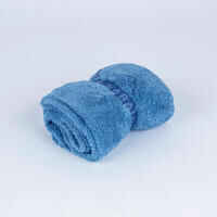 מגבת מיקרופייבר רכה מידה L, ‏80 x ‏130 ס"מ - כחול