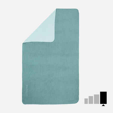 Temno zelena brisača iz mikrovlaken (velikost XL) 