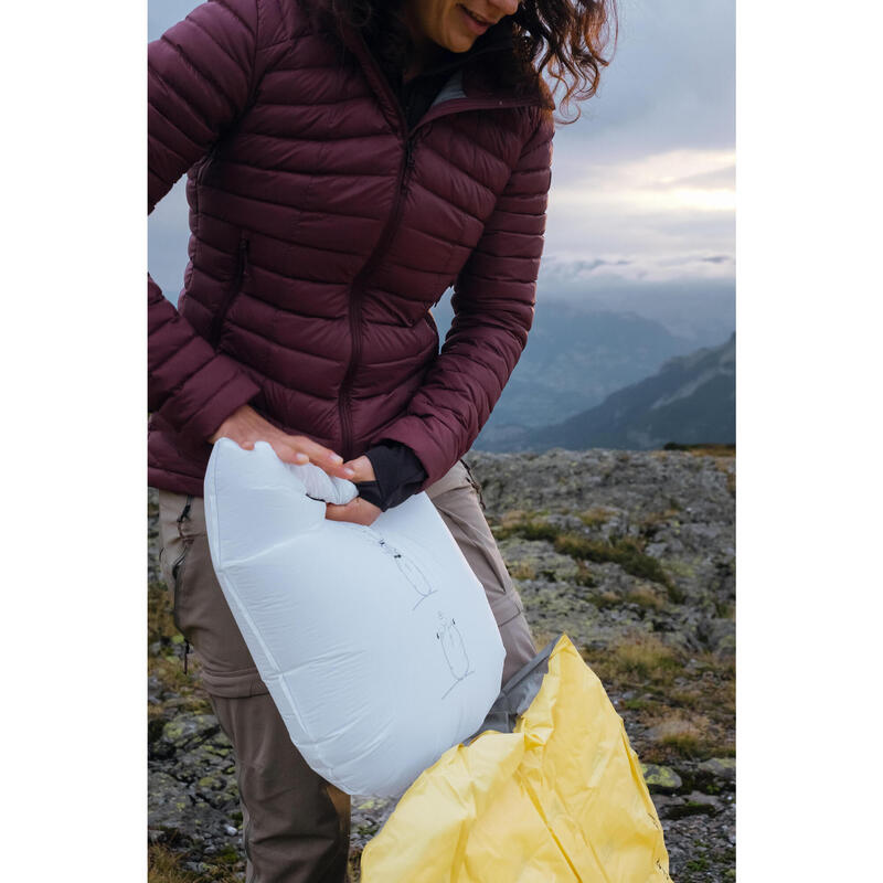 Materassino gonfiabile trekking MT900 AIR XL giallo | 195 x 63 cm