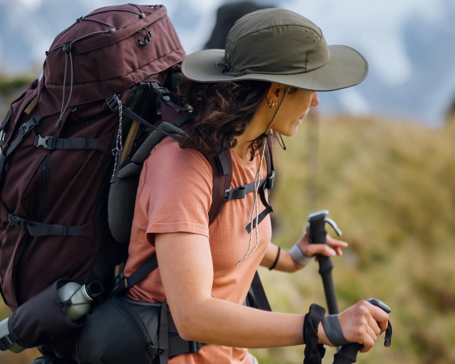 T-shirt da trekking donna senza cuciture a maniche corte in lana merinos - MT900 (T-shirt MT900 D)