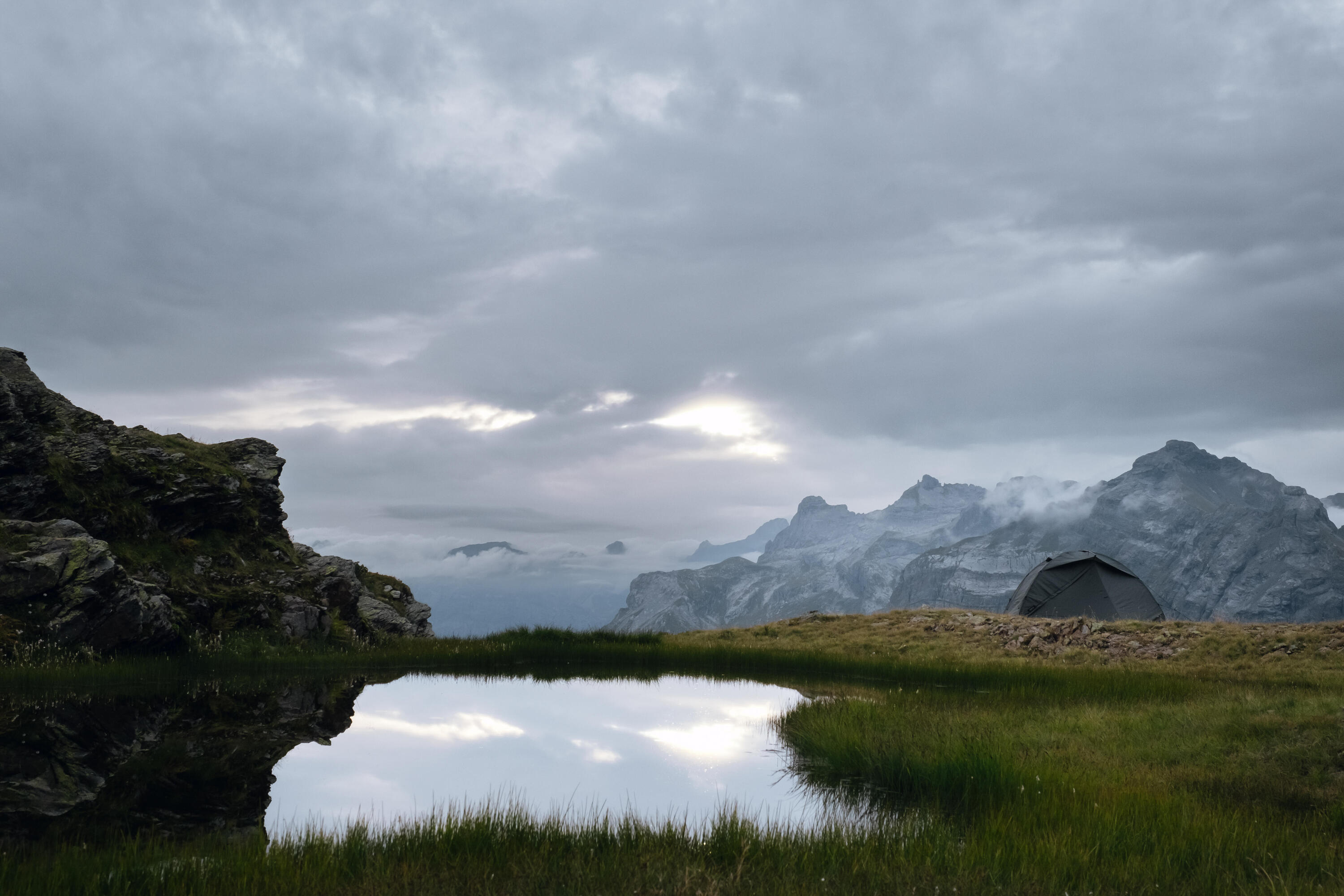 ​Tente dôme de trekking 2 places, MT500 10/14