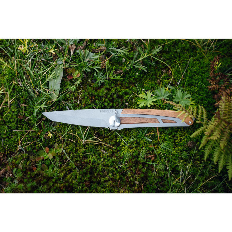 Coltello pieghevole manico in legno MT500 