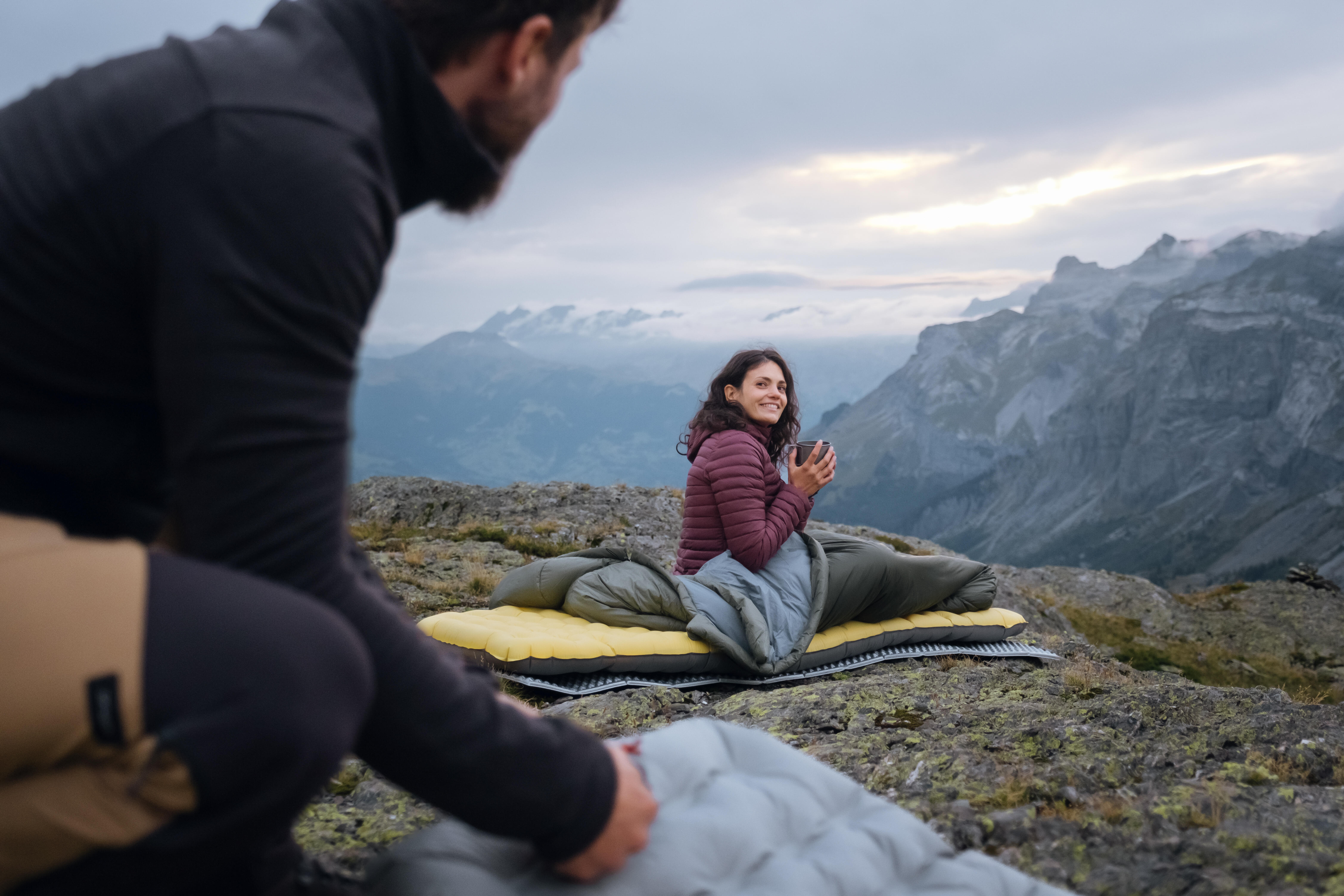 Synthetic Sleeping Bag 0°C, MT 500 - SIMOND