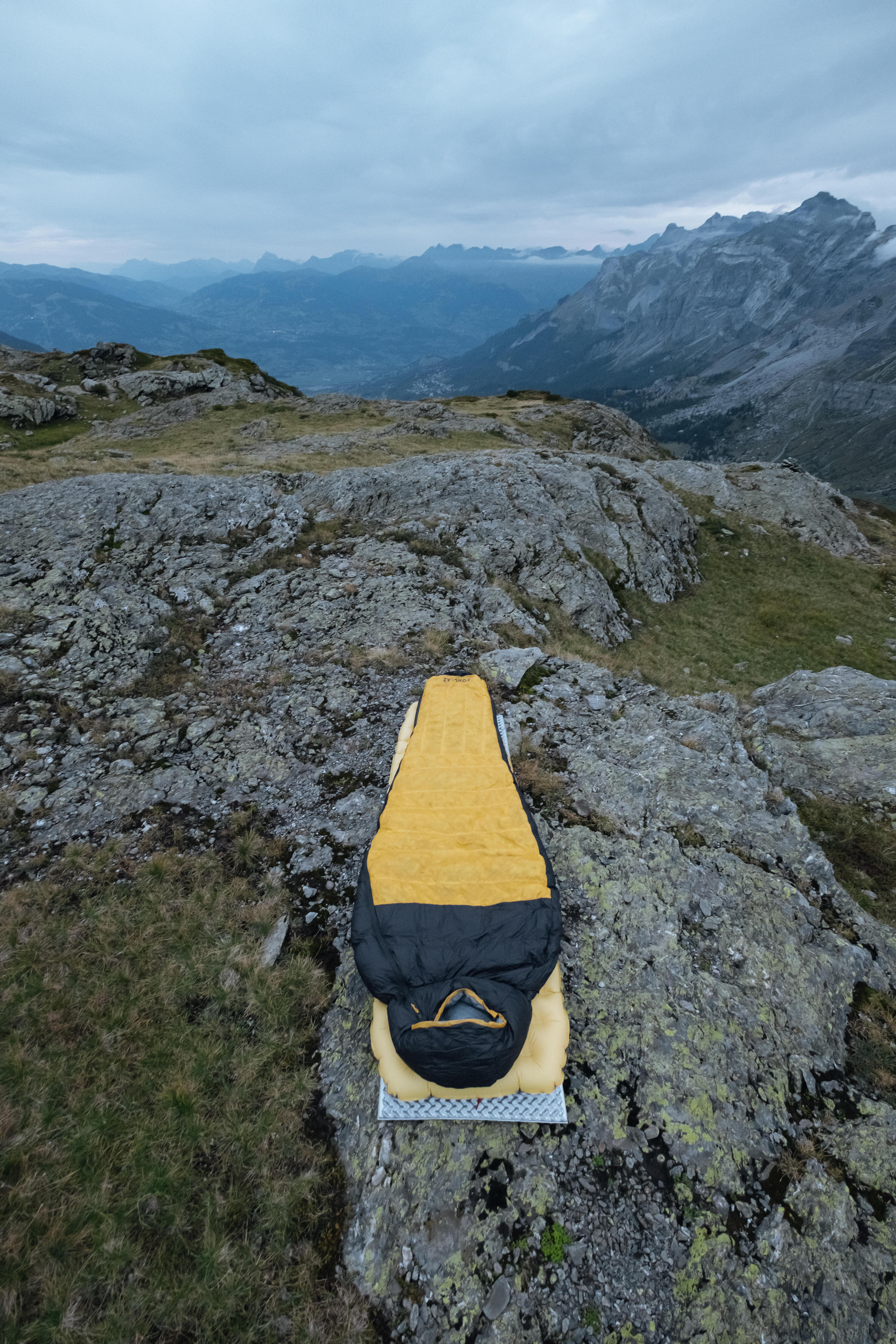 Sac de couchage de trekking - mt900 5°c - duvet 8/10