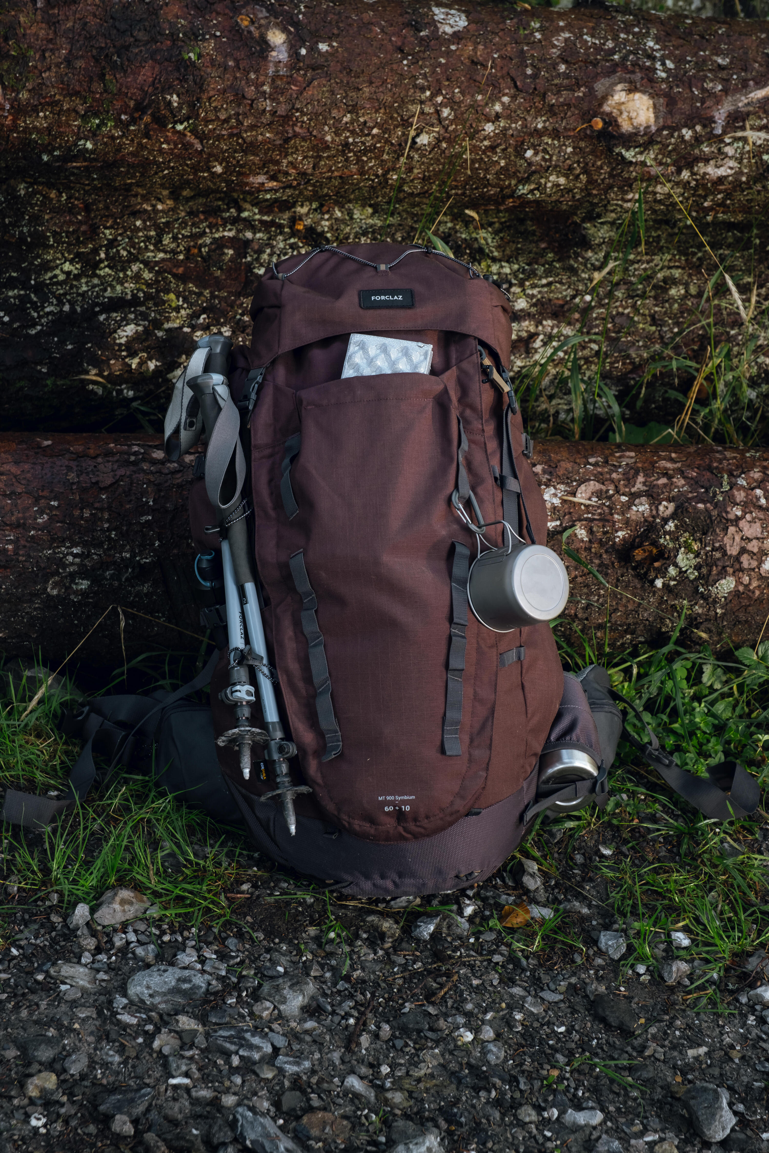 Sac à dos de trekking Femme 60+10L - MT900 Symbium 15/16