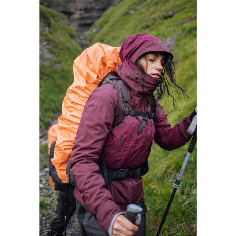 Rucsac Trekking cu husă ploaie MT900 Symbium 60+10L Bordo Damă