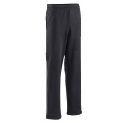 Pantalon de jogging GYM'Y respirant large noir ENFANT
