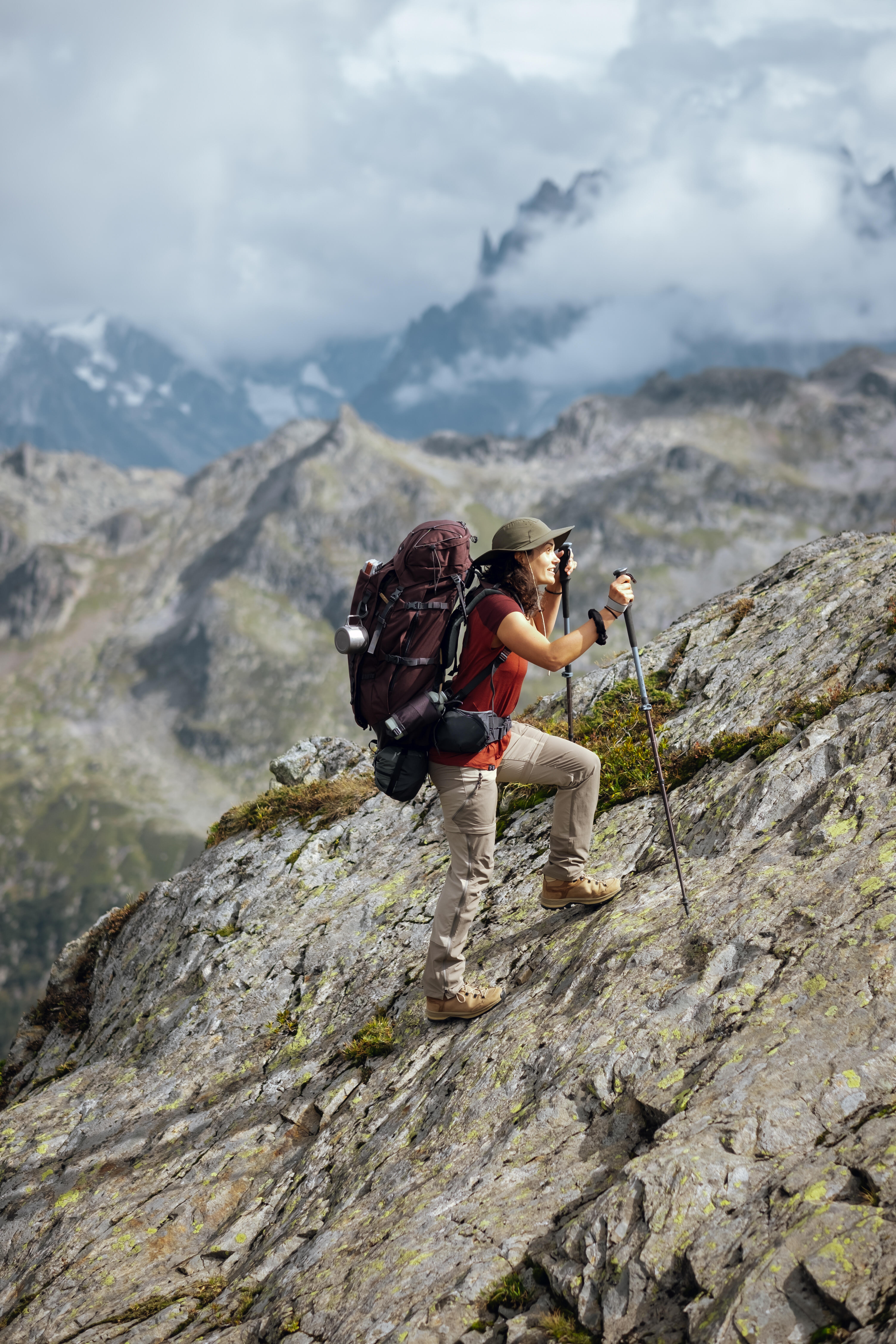 Women’s 2-in-1 Hiking Pants - MT 500 - SIMOND