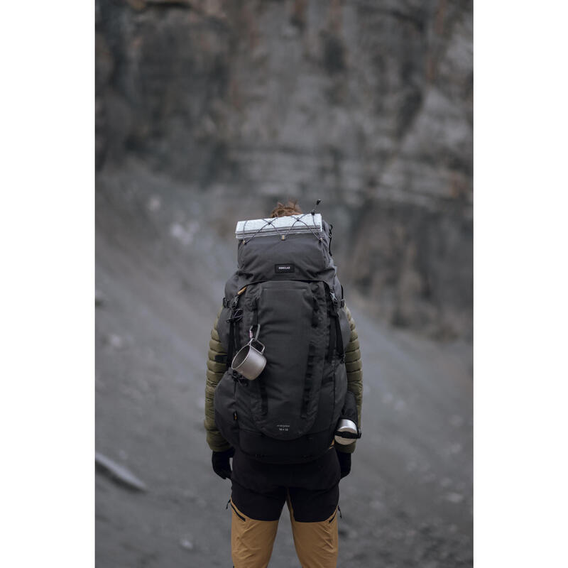Rucsac Trekking cu husă ploaie MT900 Symbium 70+10L Gri Bărbați