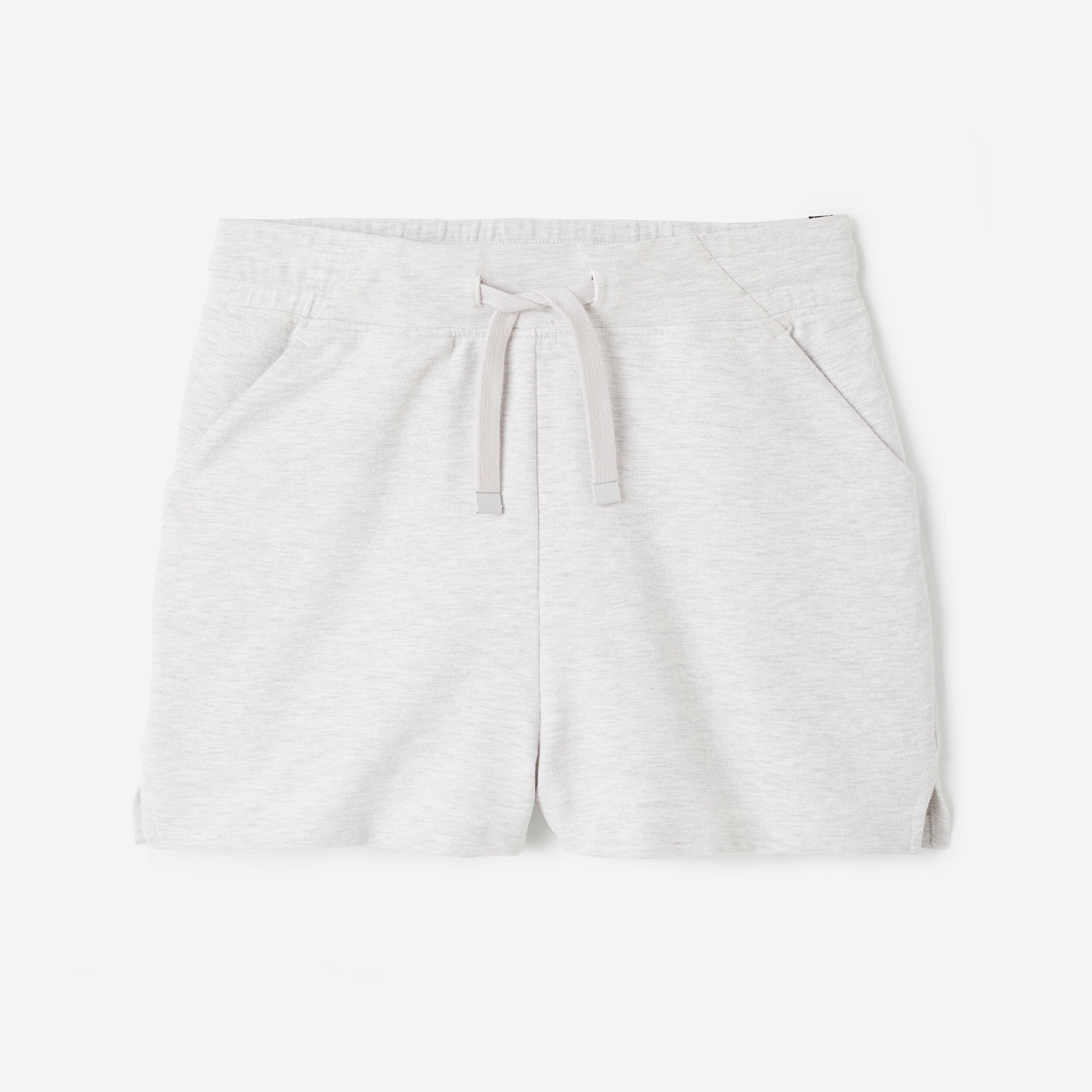 Women's High-Waisted Cotton Shorts, 520 - DOMYOS